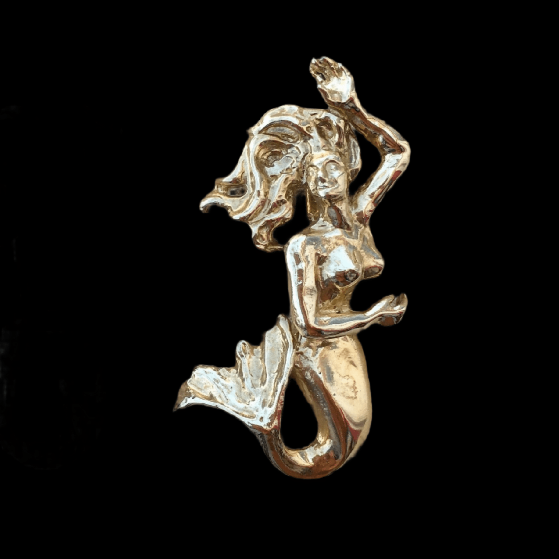 14K / Sterling Mermaid Pendants Michiko Consignment