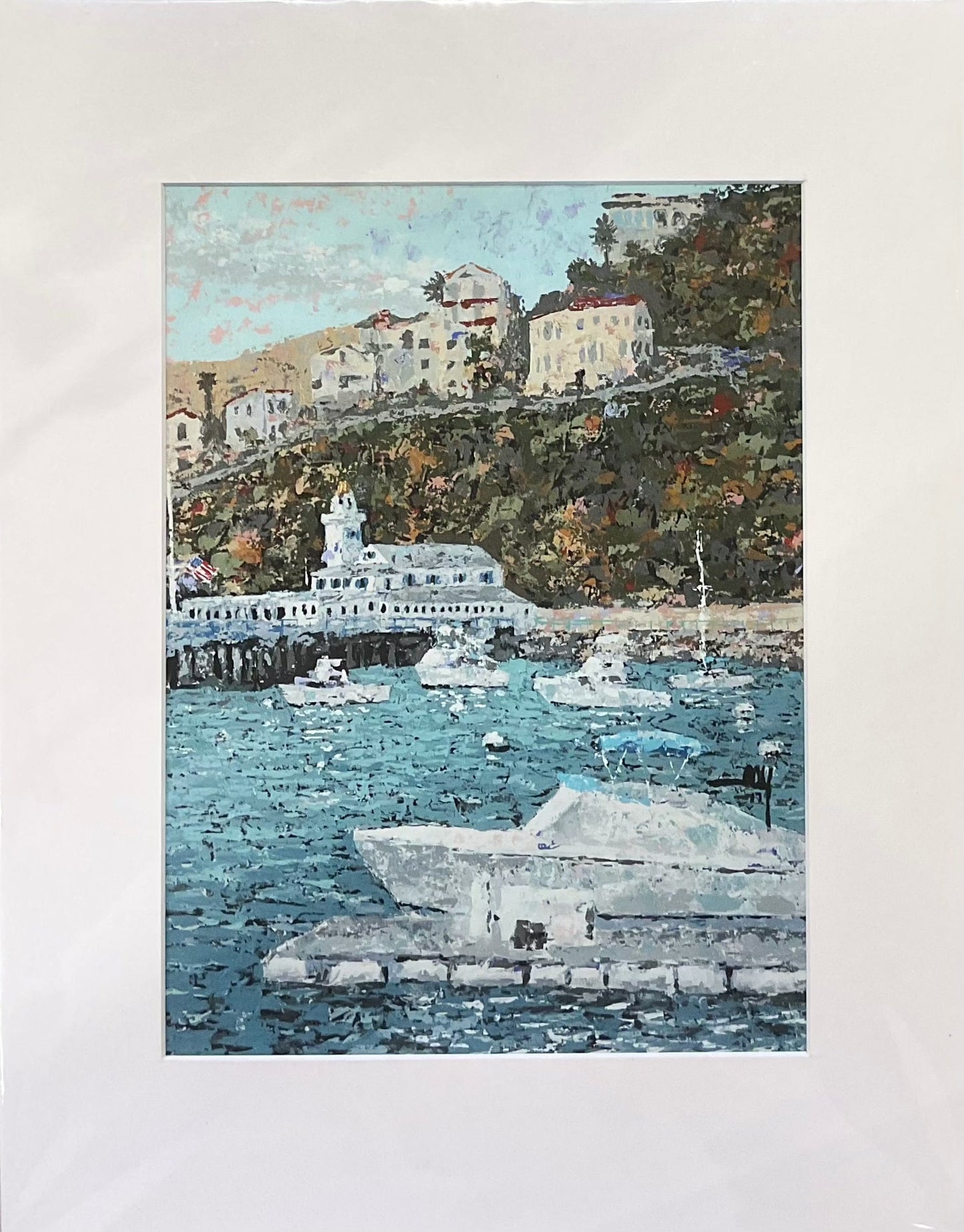 "Avalon Yacht Club" Giclee Print Ray Hart Consignment