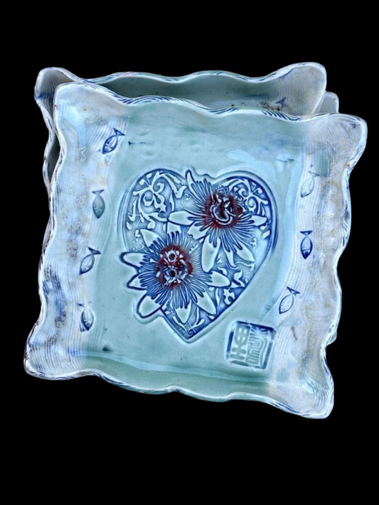 "Blooming Love" Porcelain Plates Juls Inventory