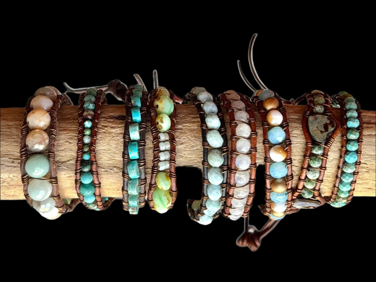 "Blue Seas" Bracelet Collection Heidi Duran Inventory