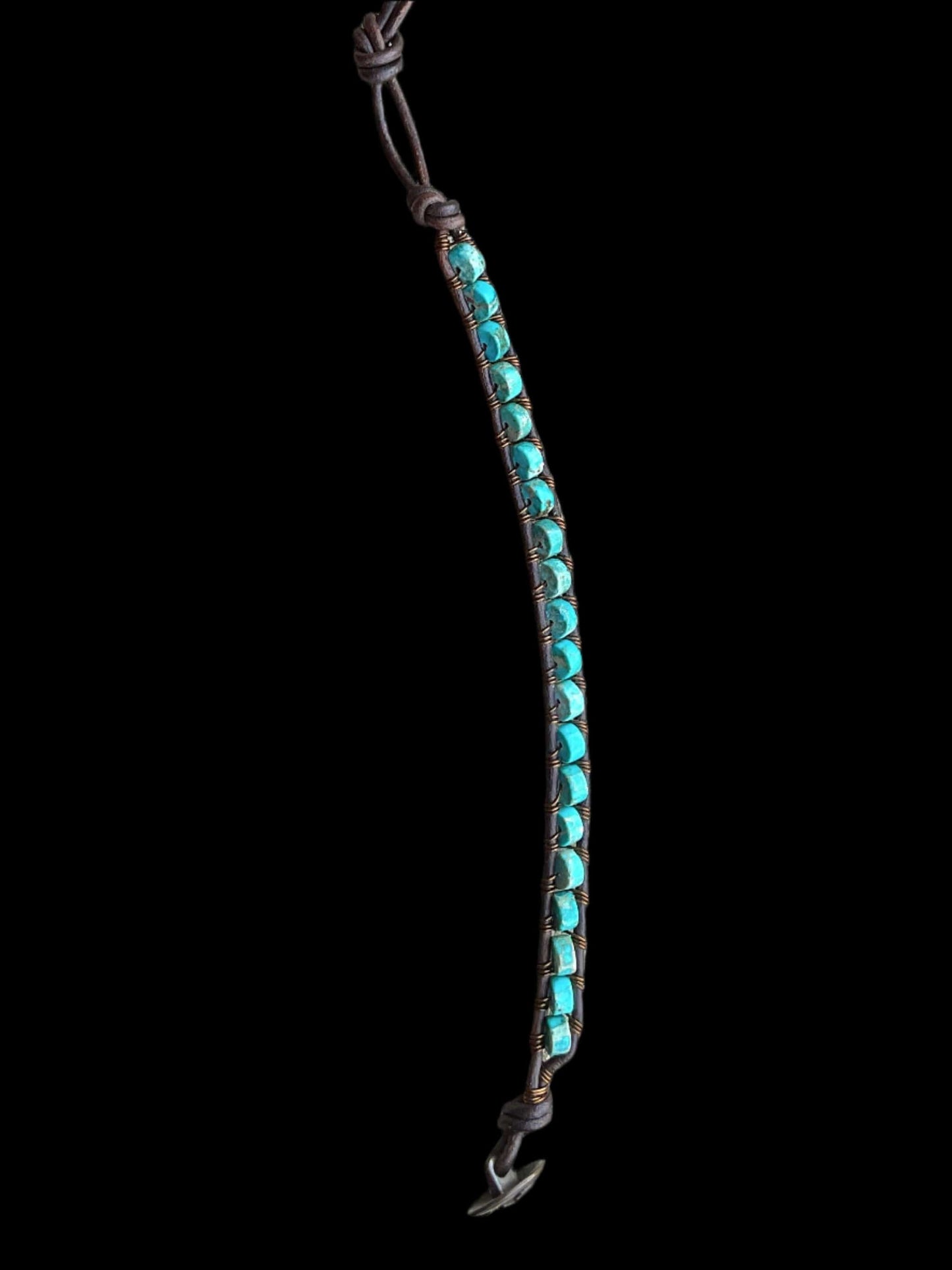 "Blue Seas" Bracelet Collection Heidi Duran Inventory Disc Turqouise