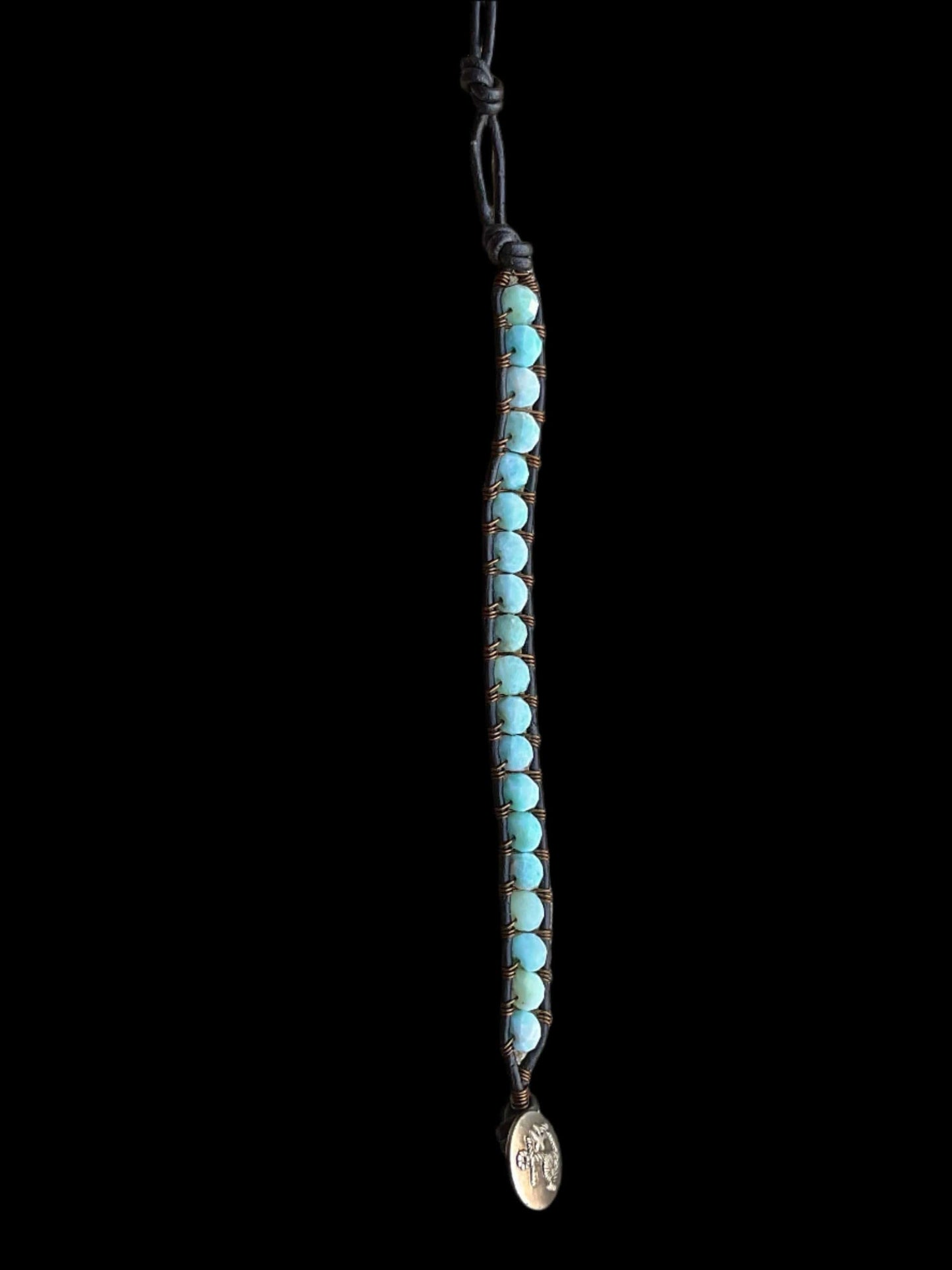"Blue Seas" Bracelet Collection Heidi Duran Inventory Faceted Larimar