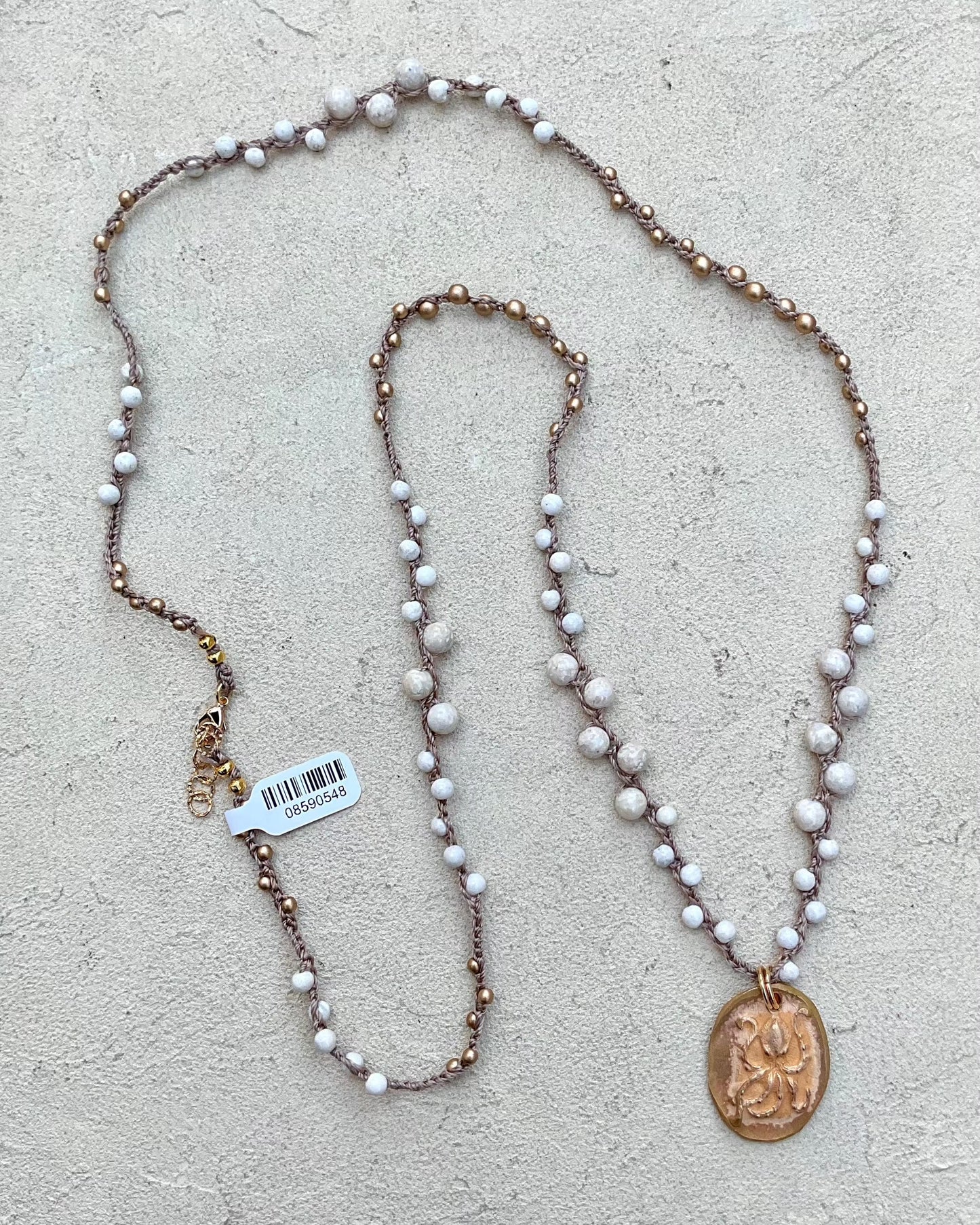 Bronze Pendant with Semi-Precious Stone (Assortment) Heidi Duran Inventory