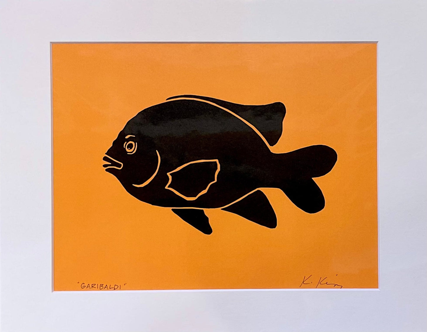 Catalina Fish Prints - Afishinados by Karen Afishinados Consignment GARIBALDI
