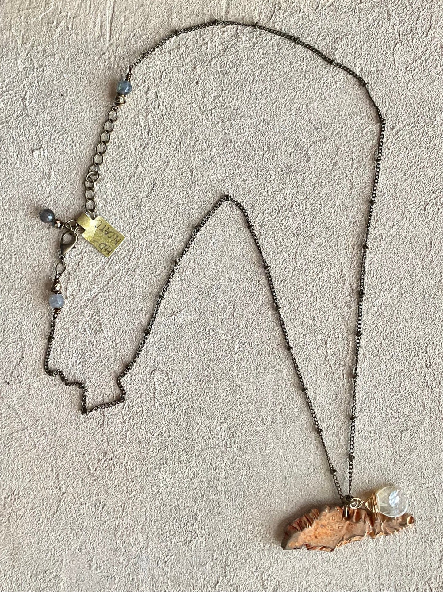 Catalina Island Pendants Heidi Duran Inventory Bronze Pendant on Bronze chain (26")