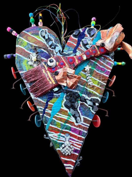"Corazoncitos" - Folk Art by Rodrigo Rodrigo Consignment #1