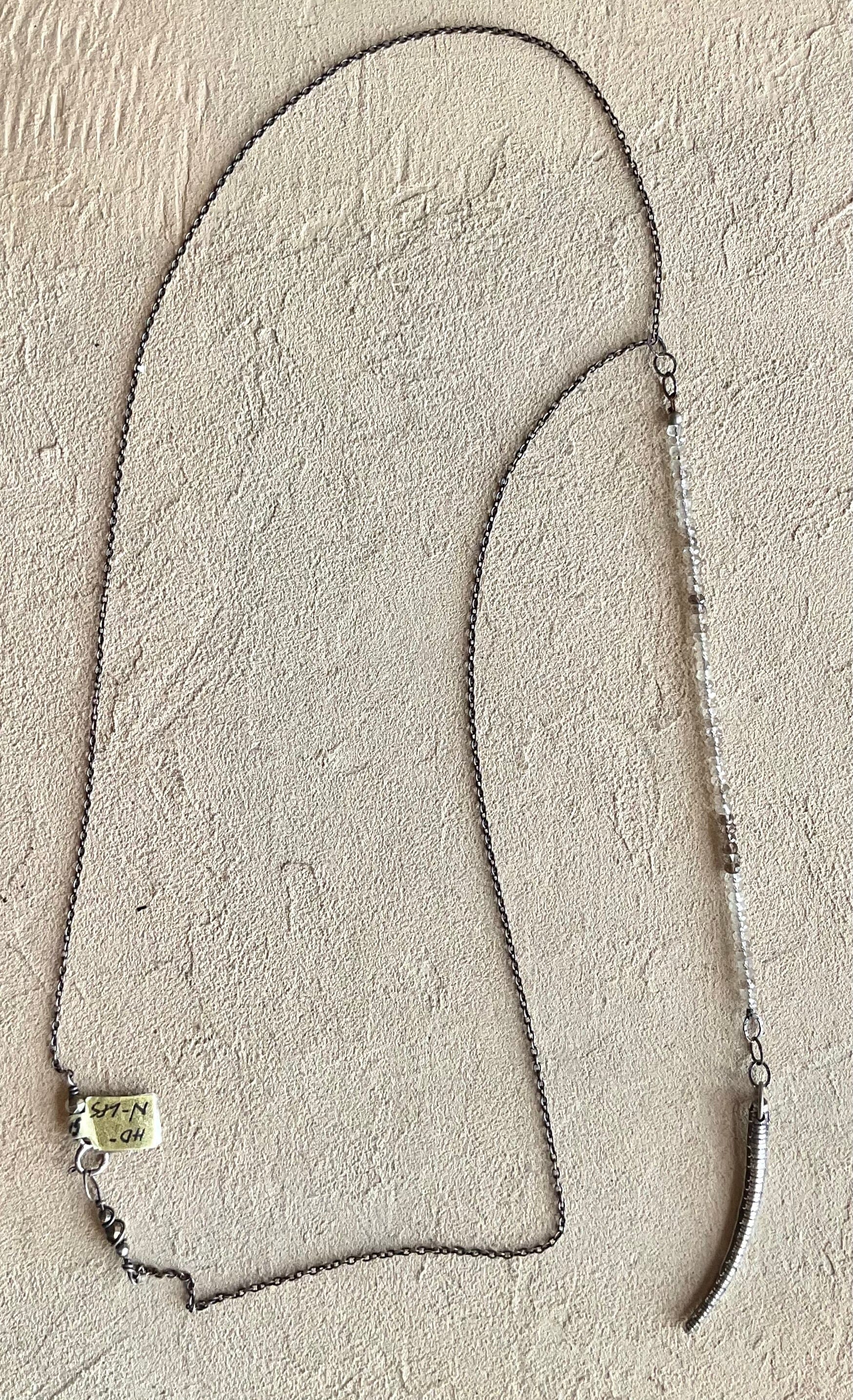 Fine Silver Lobster Spine Necklace Heidi Duran Inventory