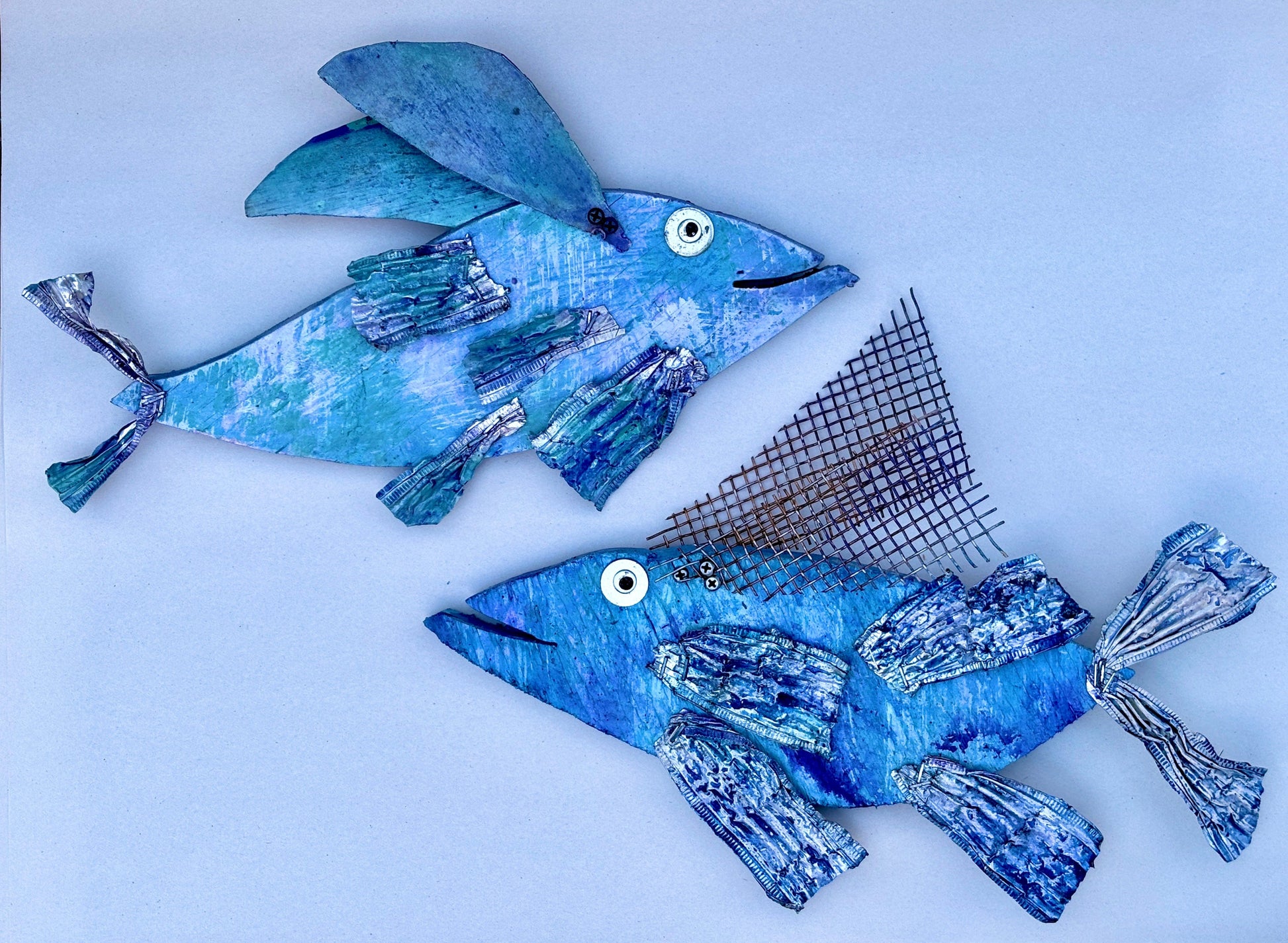 "Flying Fish" Eco-Folk Art by Rodrigo Rodrigo Consignment