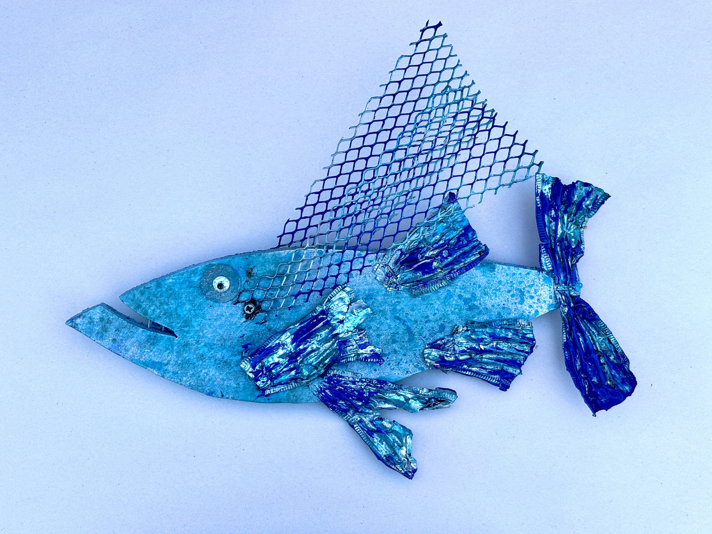 "Flying Fish" Eco-Folk Art by Rodrigo Rodrigo Consignment Design 2
