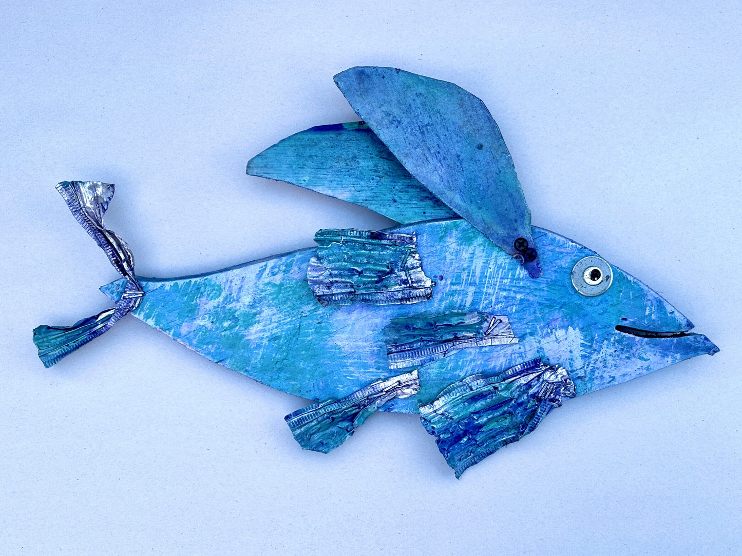 "Flying Fish" Eco-Folk Art by Rodrigo Rodrigo Consignment Design 3