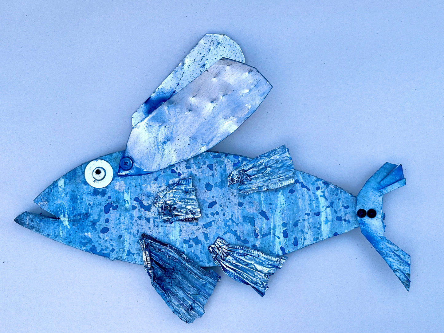 "Flying Fish" Eco-Folk Art by Rodrigo Rodrigo Consignment Design 4