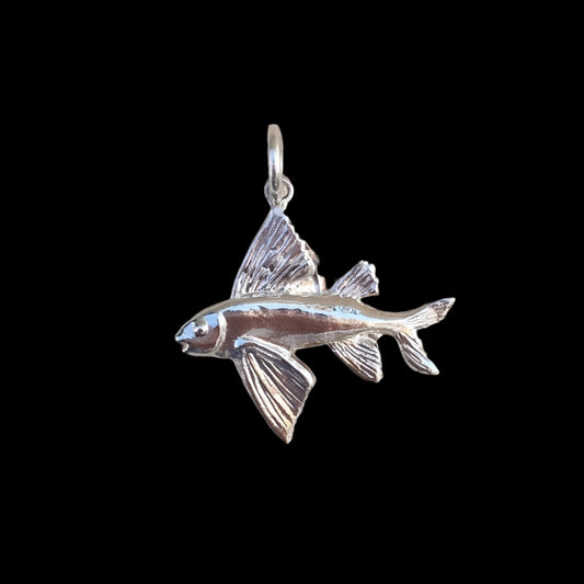 Flying Fish Sterling Charm Michiko Consignment