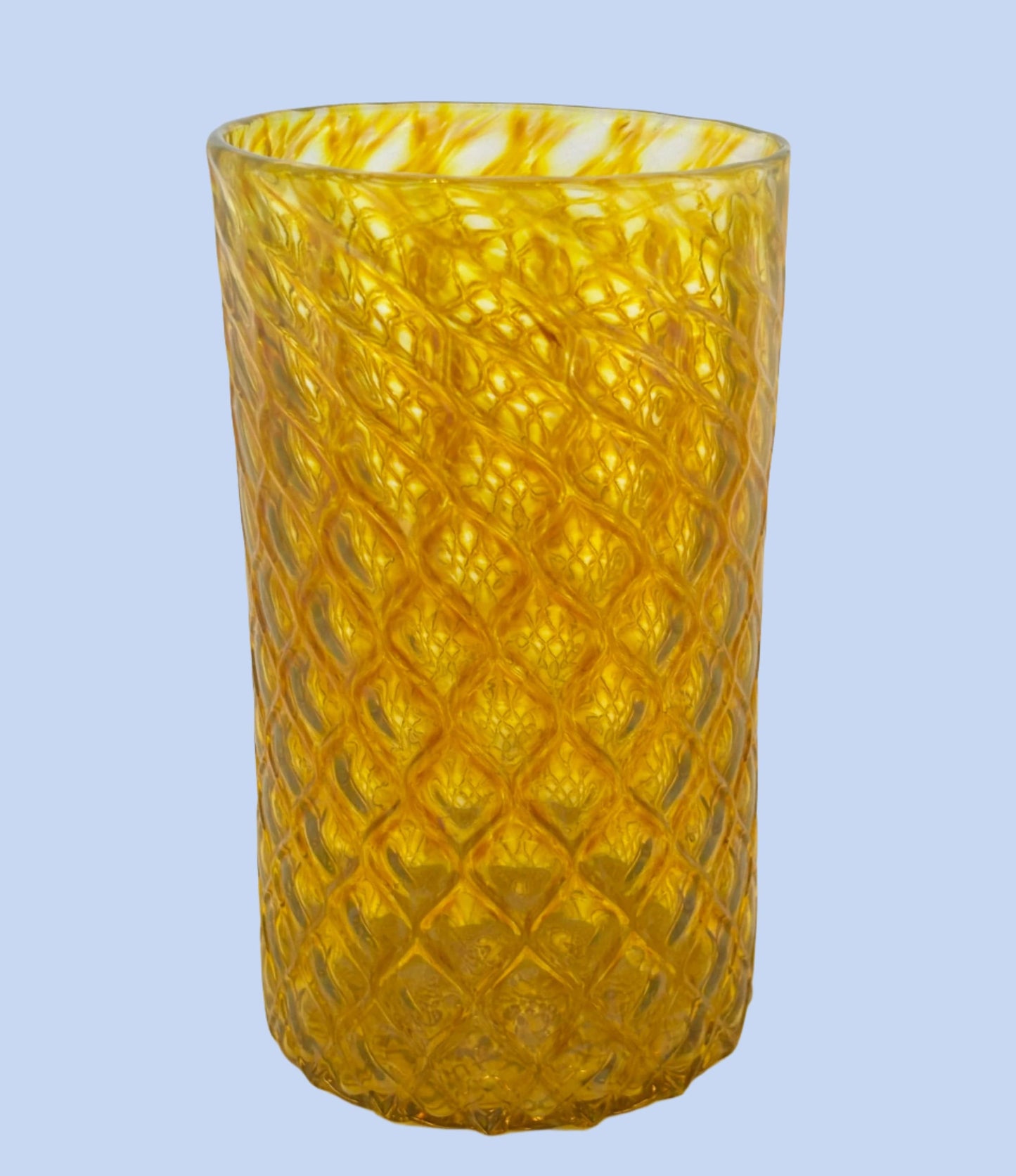 Hand Blown Fish Scale Glasses BGL (2 B Glass) Inventory SUNRISE