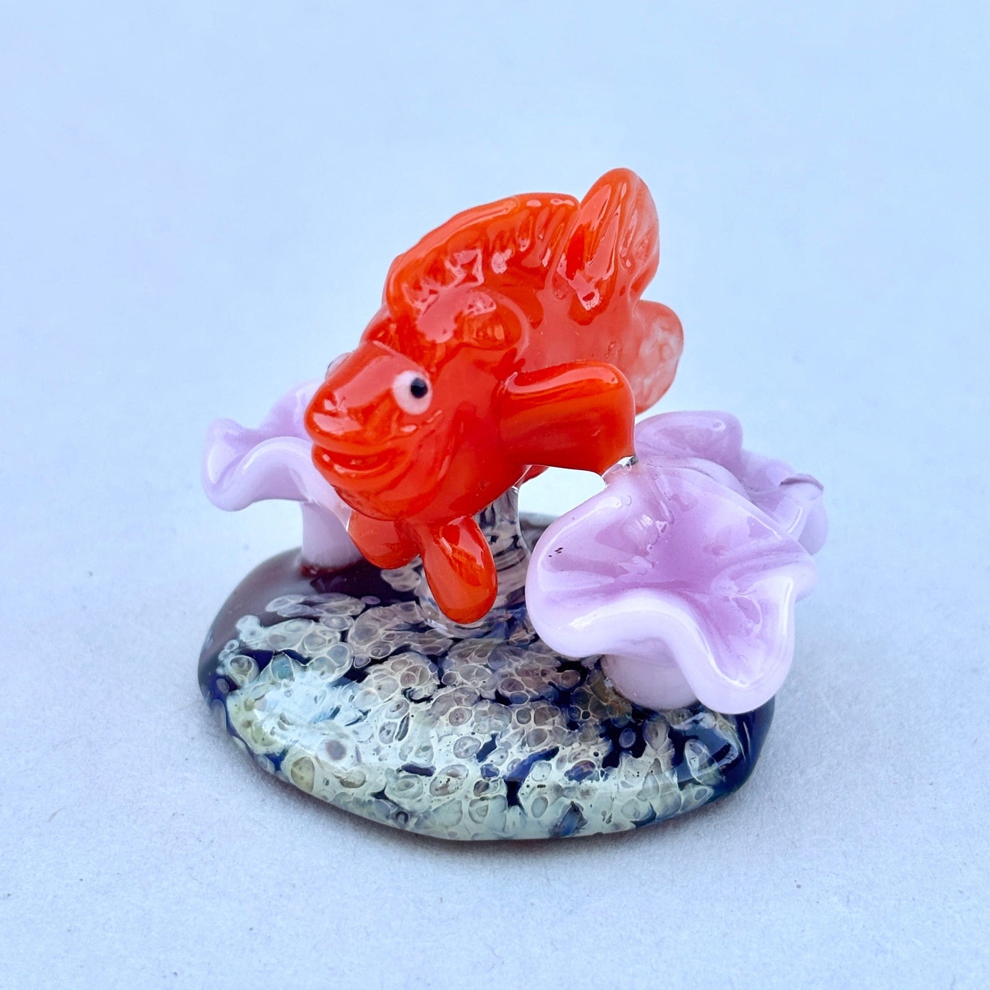 Hand Blown Glass Garibaldi Lampwork M. Hawthorne Consignment