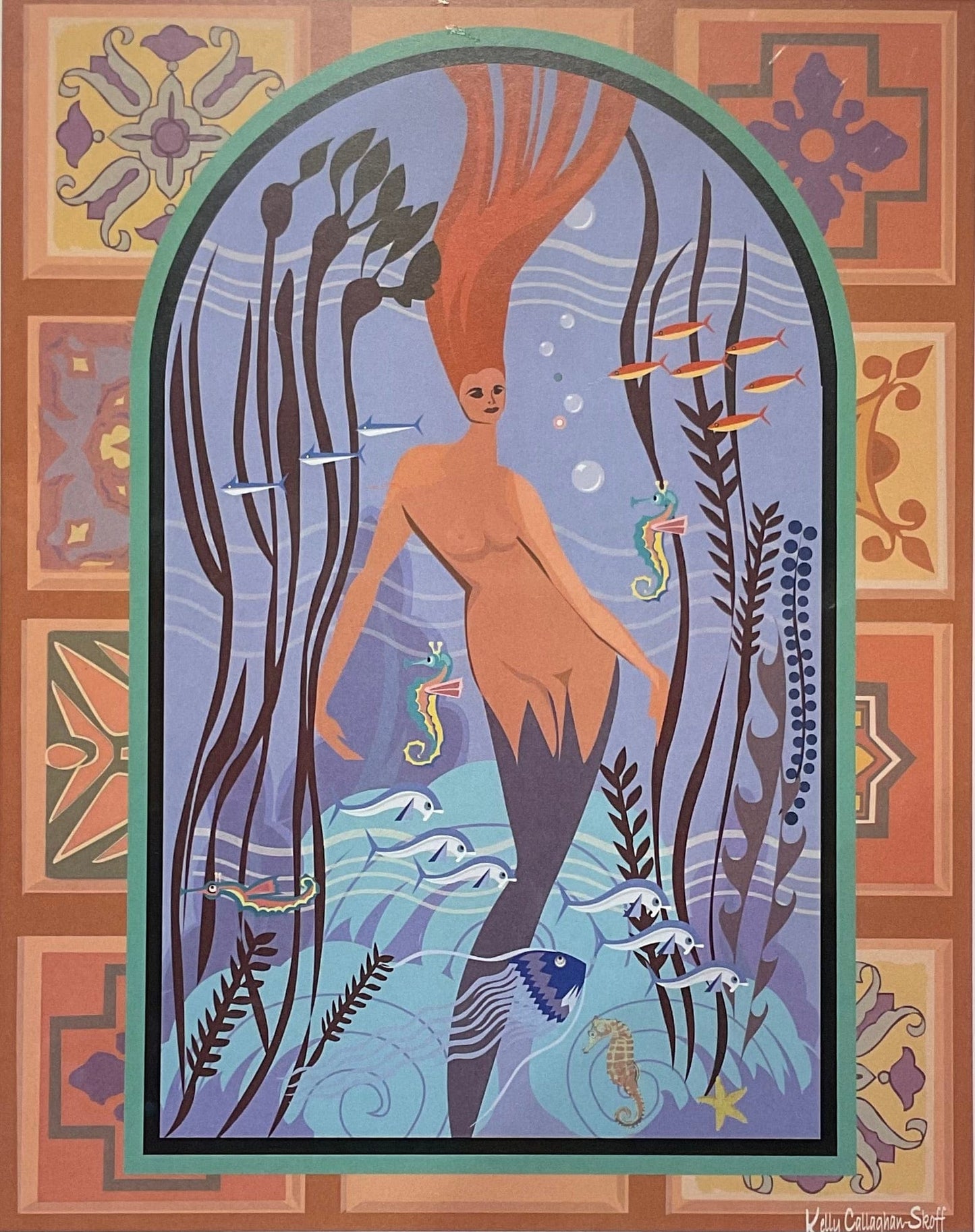 (KCS-P11x14) Catalina Inspired Prints by Kelly K Callihan Consignment