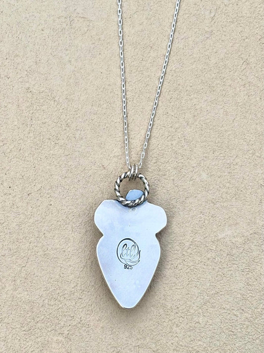 Larimar Barnacles Sterling Necklace J. Anderson LTL Inventory