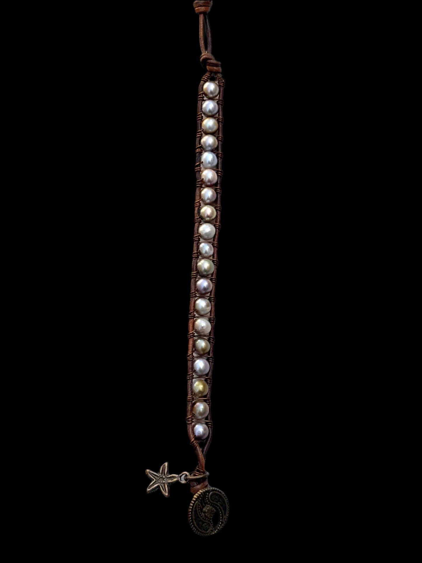 "Pearl: Treasure of the Sea" Bracelets Heidi Duran Inventory Medium Gray Pearls