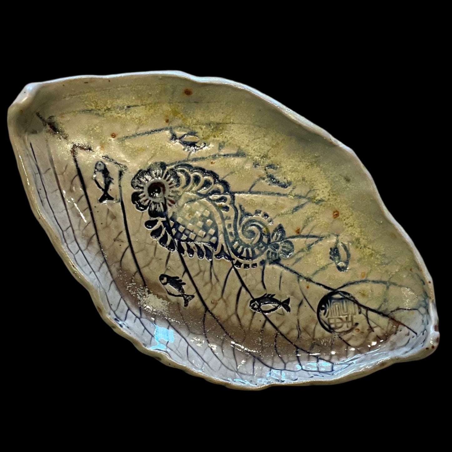 Porcelain Leaf Dish - Pisces Juls Inventory SMALL