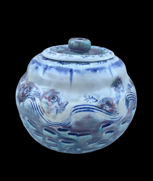 Porcelain Pisces Jars Juls Inventory