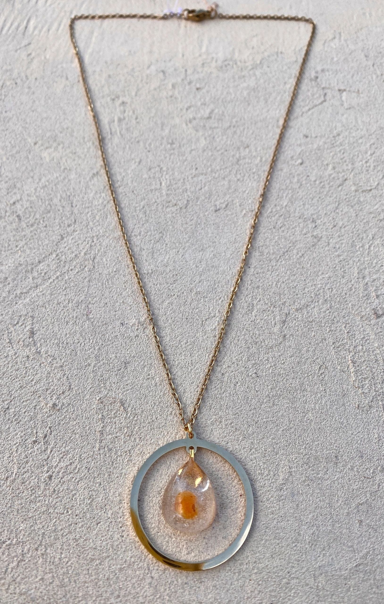 Salmon Roe Earring and Pendant Mix and Match Magdalena Consignment Pendant (chain included)