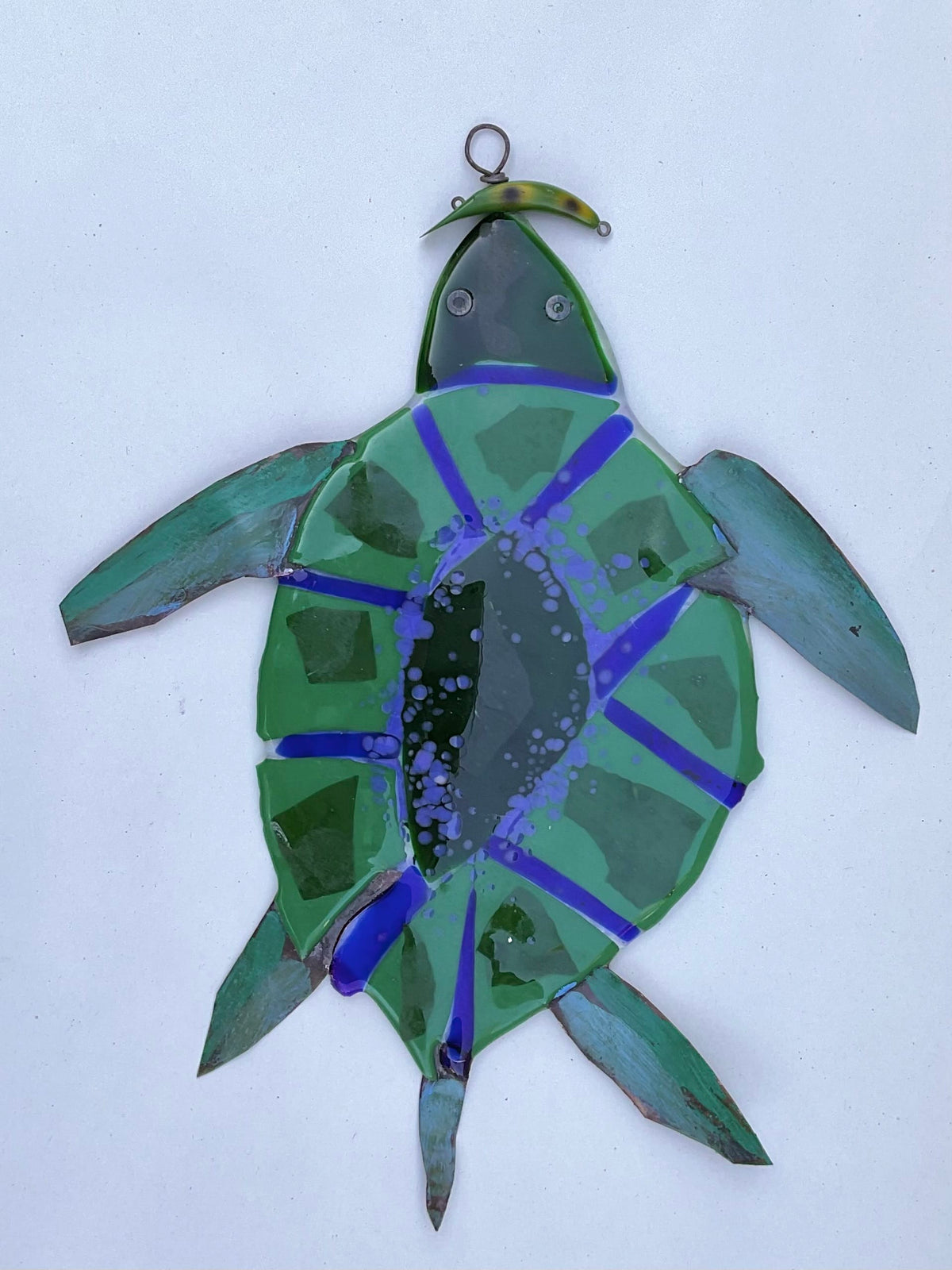 "Sea Turtle" Fused Glass Wired Glass Inventory