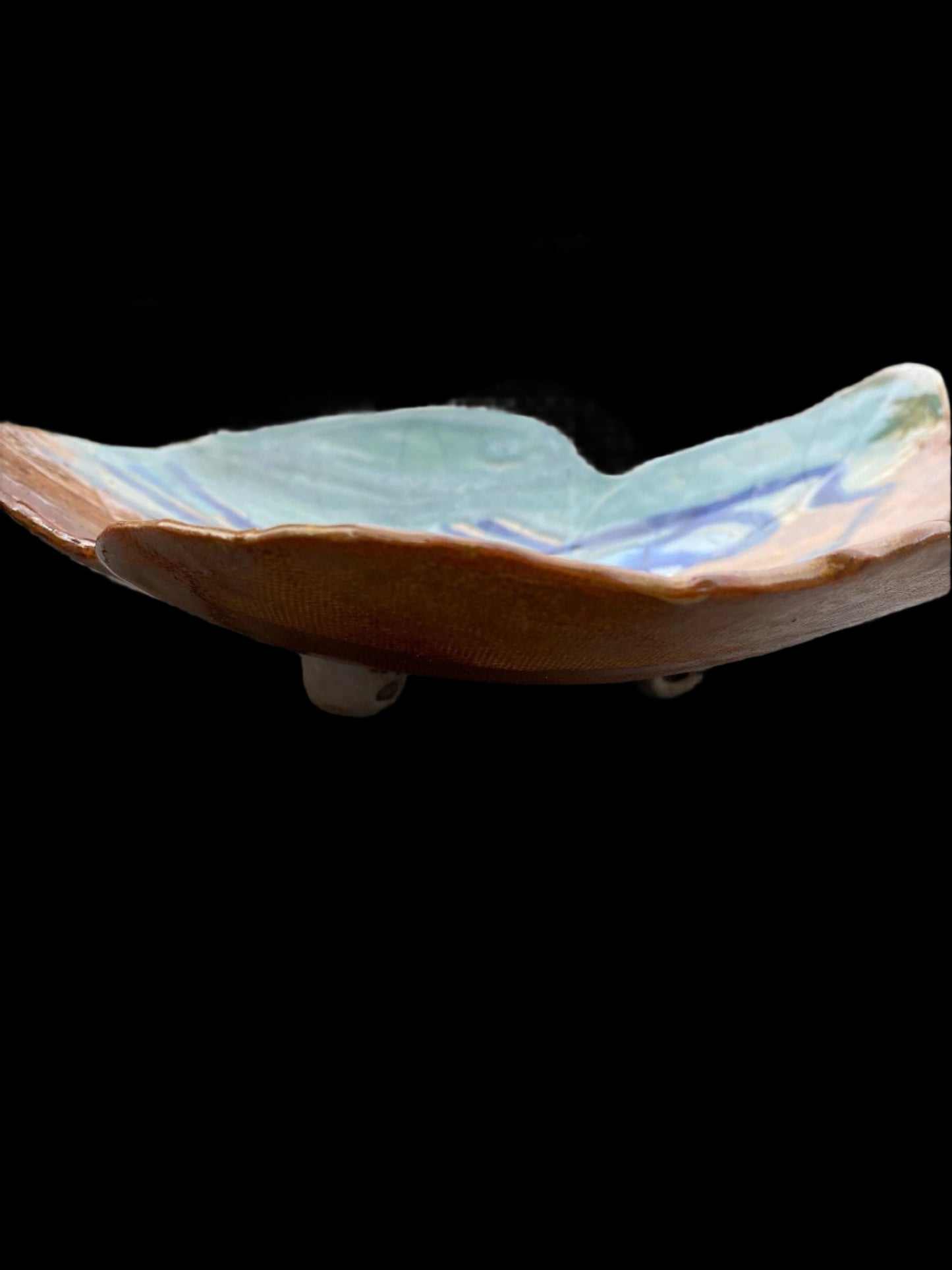 Two Toned Leaf Plate Juls Inventory