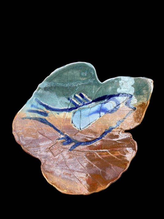 Two Toned Leaf Plate Juls Inventory