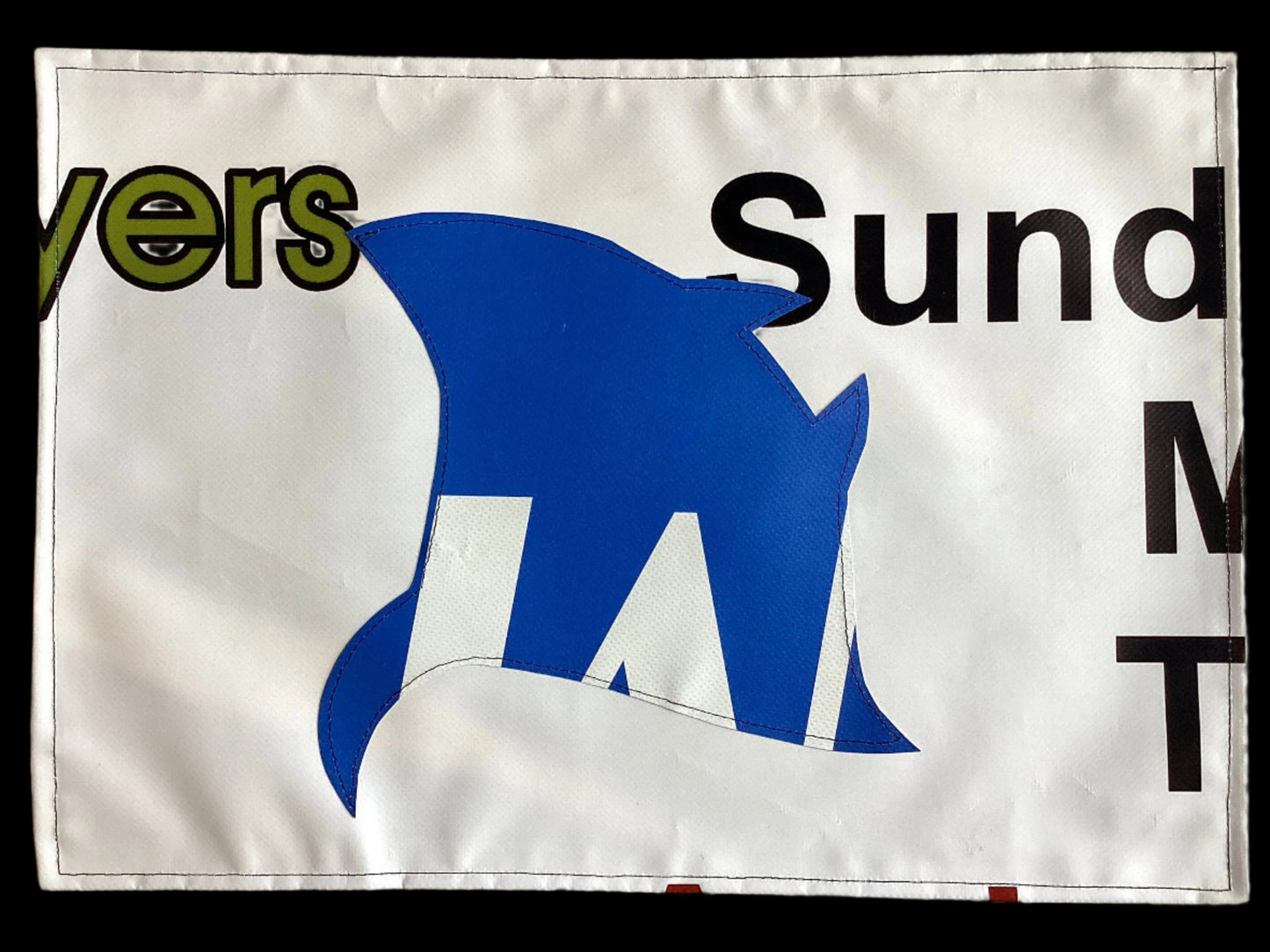 Vinyl Placemat - Catalina Banners K Hawthorne Inventory Sting Ray - WHite Mat