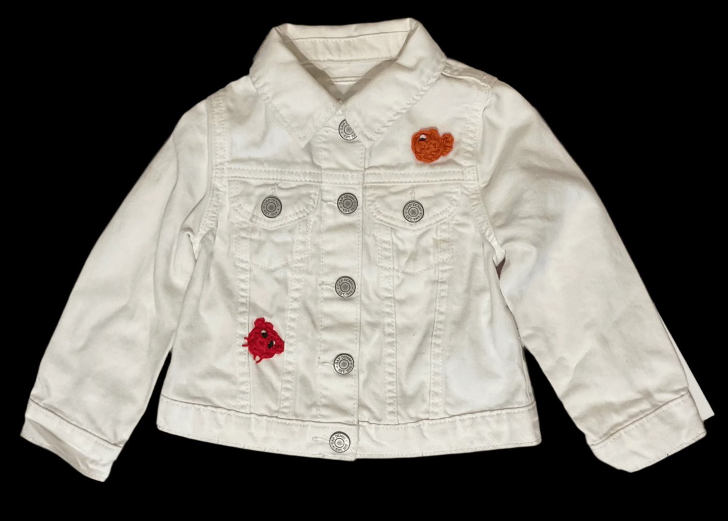 White Denim Jacket K Hawthorne Consignment