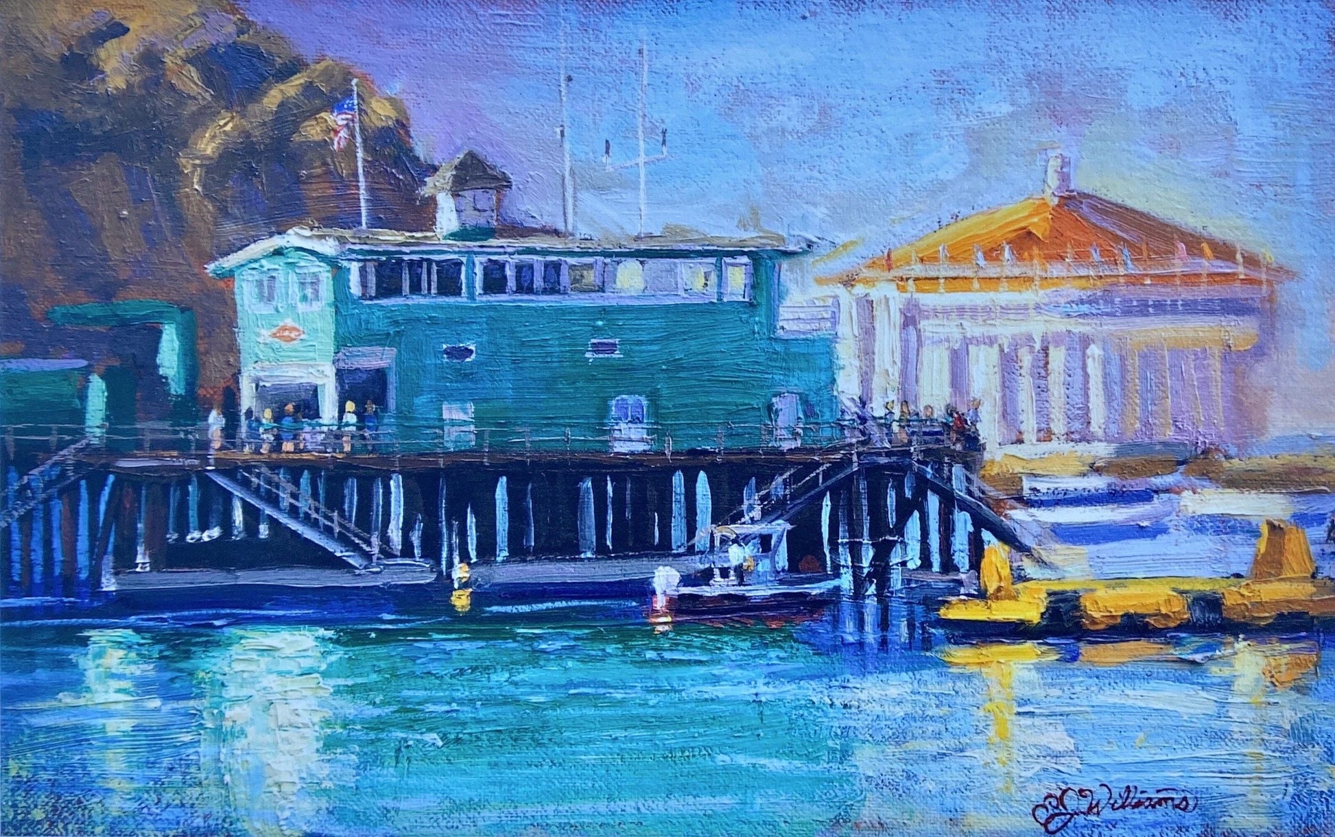 "Avalon at 3PM" Giclee Print EJ Williams Consignment