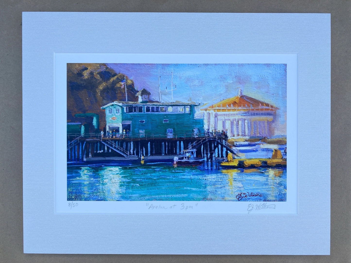 "Avalon at 3PM" Giclee Print EJ Williams Consignment