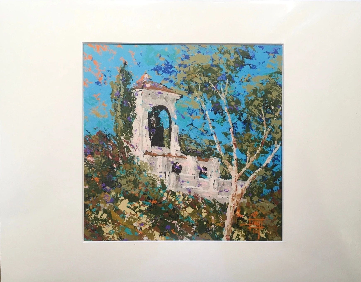 "Avalon Bell Tower" Giclee Print Ray Hart Consignment
