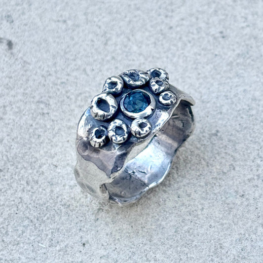 Barnacle + Blue Topaz Rings J. Anderson LTL Inventory 7.5