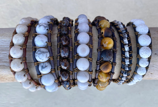 "Beach Stones" Bracelets (Large) Heidi Duran Inventory