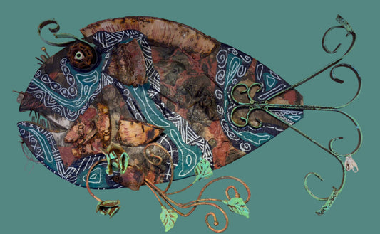 "Big Curly" Eco-Folk Art Rodrigo Consignment