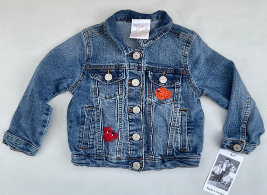 Blue Denim Toddler Jackets K Hawthorne Consignment 2T :Unisex Denim
