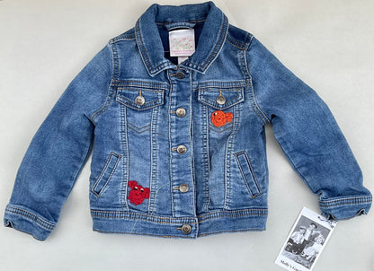 Blue Denim Toddler Jackets K Hawthorne Consignment 3T : Unisex Denim