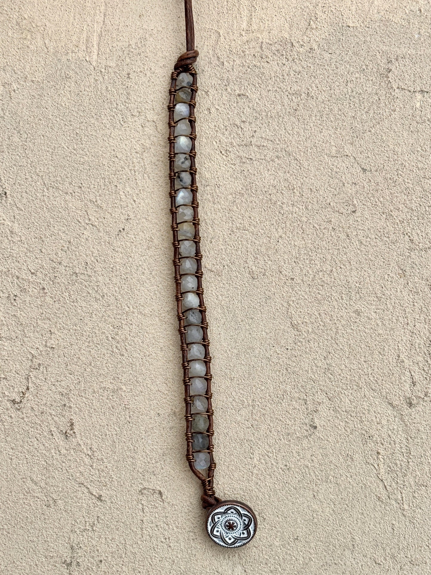 "Blue Seas" Bracelet Collection Heidi Duran Inventory Cube Labradorite