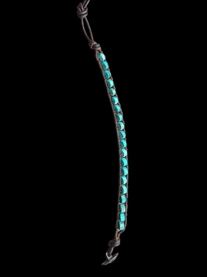 "Blue Seas" Bracelet Collection Heidi Duran Inventory Disc Turqouise