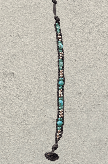 "Blue Seas" Bracelet Collection Heidi Duran Inventory Swarovski and Czech Glass
