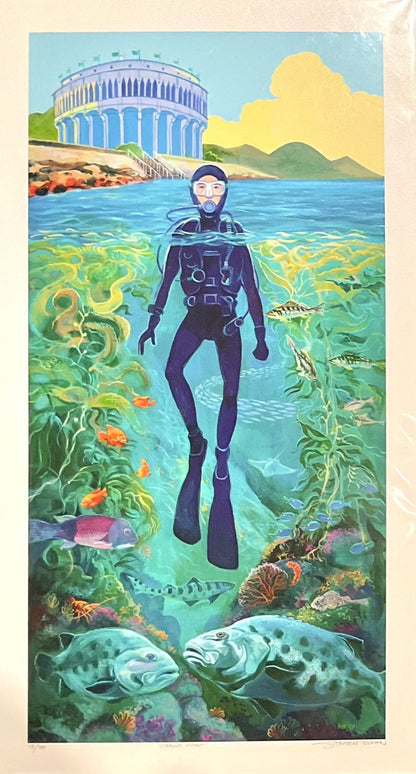 "Casino Point" Giclee Print Stephen Holman Consignment