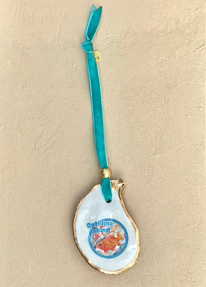 Catalina Icon Shell Ornaments Kellie Logsdon Consignment GARIBALDI