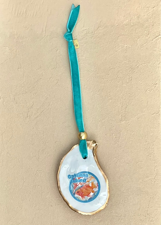 Catalina Icon Shell Ornaments Kellie Logsdon Consignment GARIBALDI
