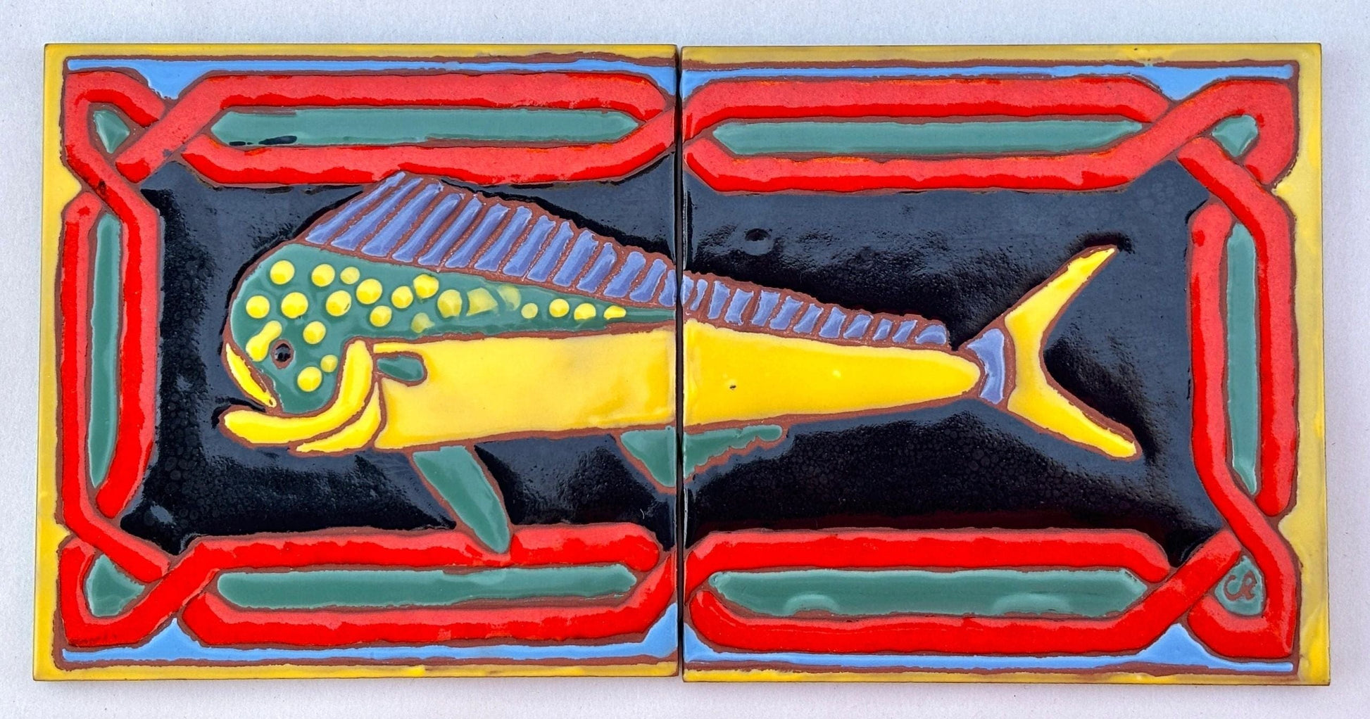 Catalina Island Dorado Tile Chris R Inventory Black Colored Background