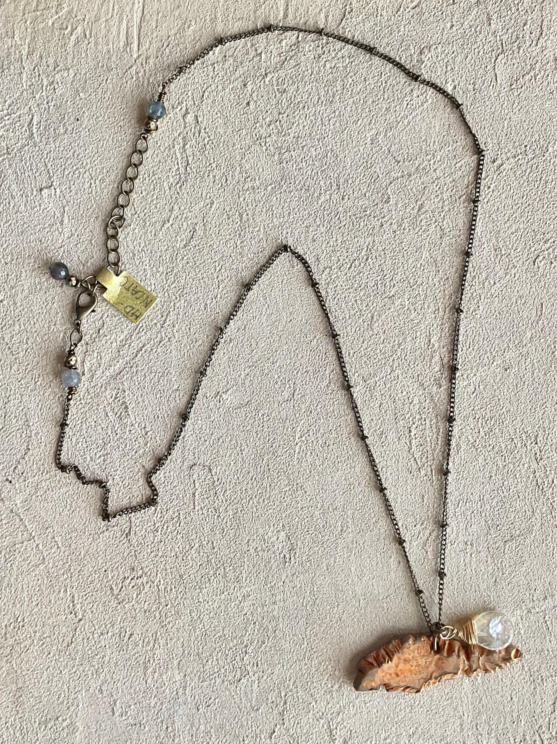 Catalina Island Pendants Heidi Duran Inventory Bronze Pendant on Bronze chain (26")