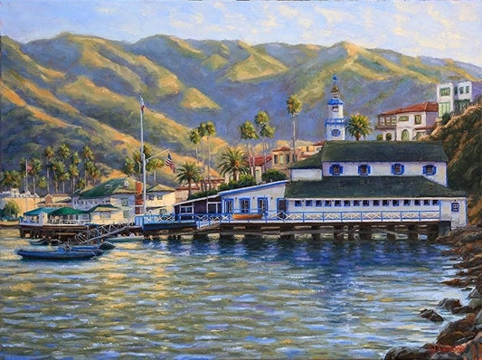 "Catalina Yacht Club" Giclee Print EJ Williams Consignment