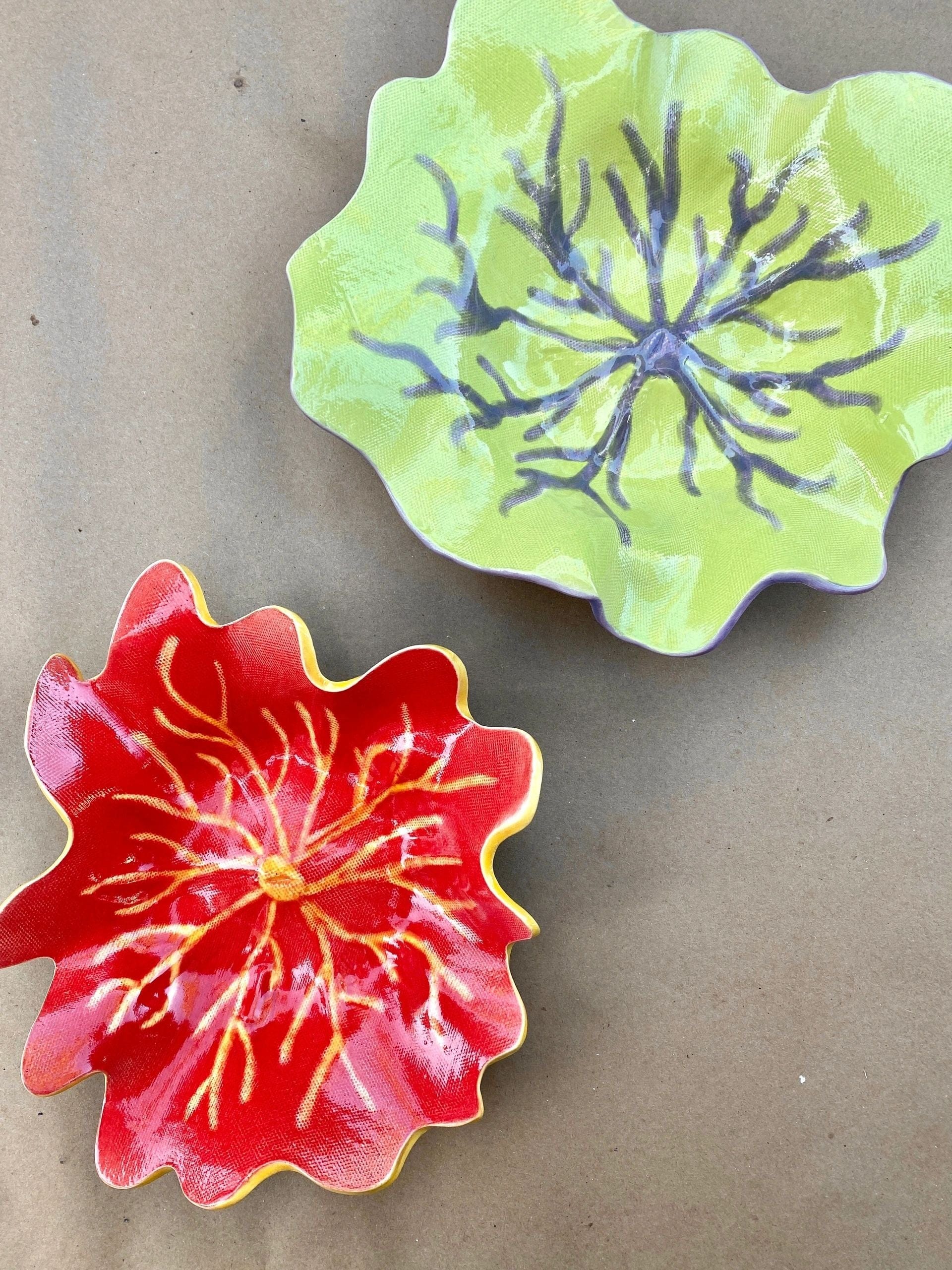 Ceramic Coral Bowl B Sessions Consignment