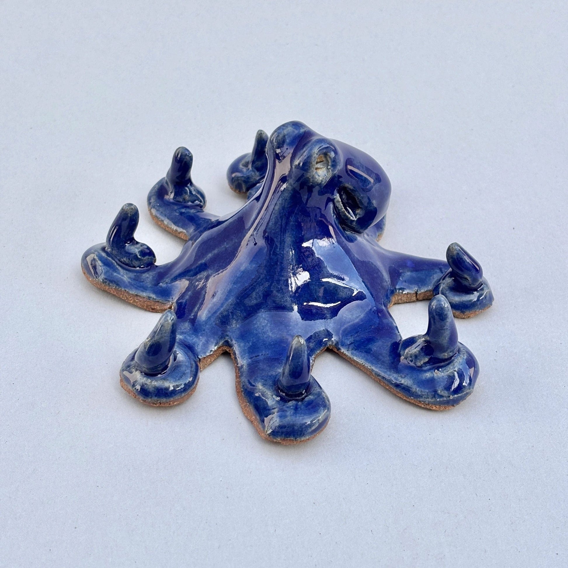 Ceramic Octopus Sculpture/Ring Holder - Hand Sculpted by Yen Yen Joy Inventory