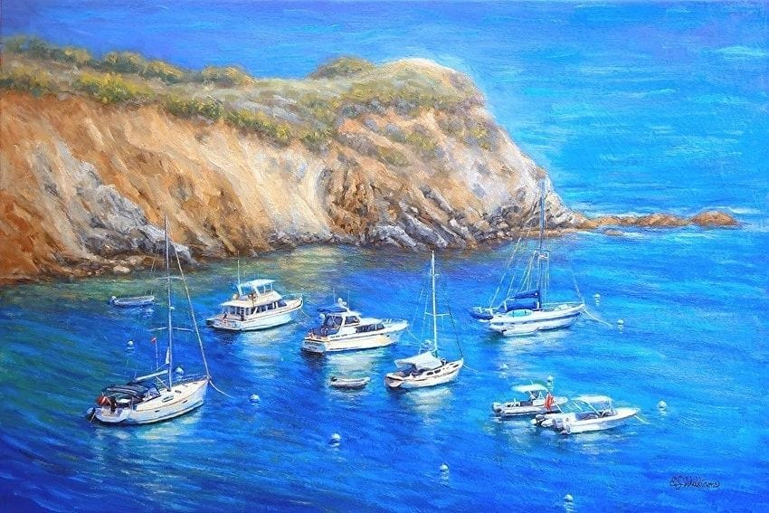 "Cherry Cove" Giclee Print EJ Williams Consignment