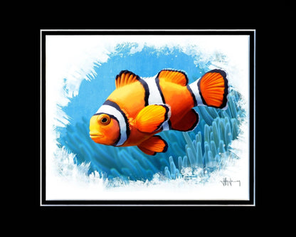 Clownfish Print Jeff Jenny Consignment